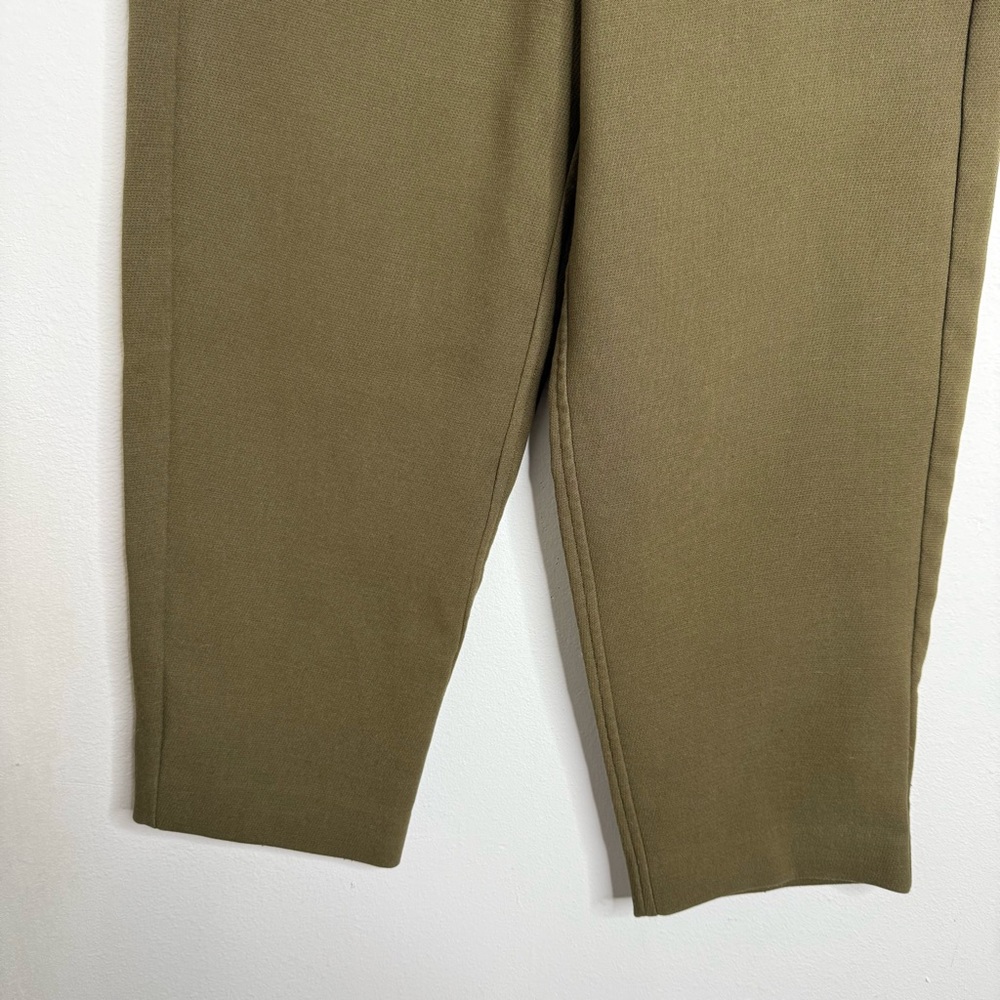 Frank and Oak The Utility Alice Straight Pant in Dark Olive Sz 6 Minimalist - Picture 5 of 16